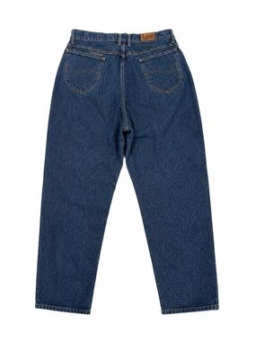 Vintage Lee Relaxed Fit Dark Blue Denim Jeans